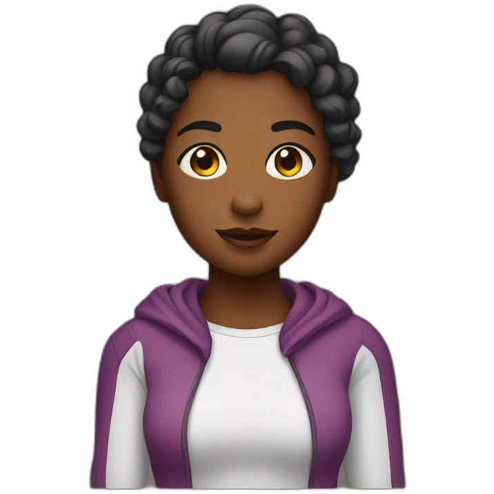 Giant girl emoji