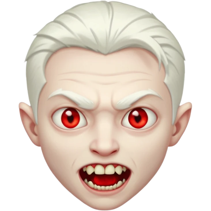 Boy albino vampire emoji