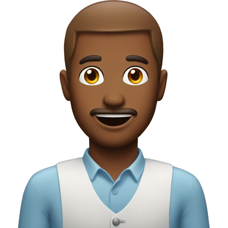 Donut man  emoji