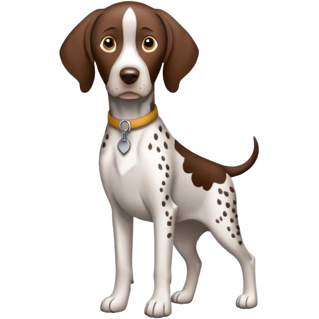 German Shorthaired pointer  emoji