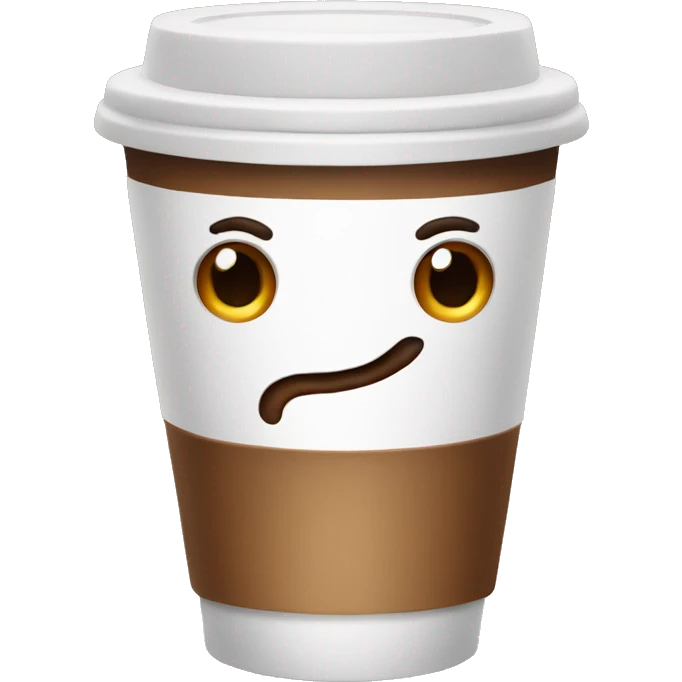coffee in take away cup emoji