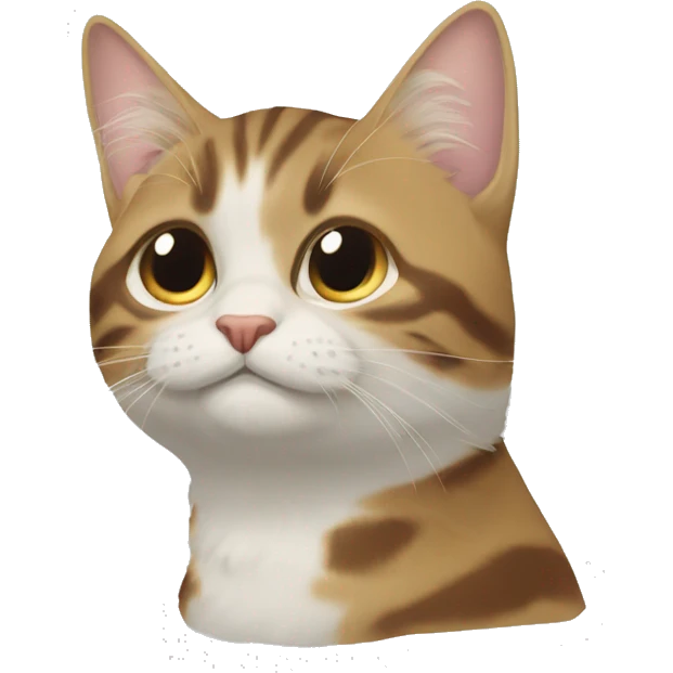 рыжая кошка emoji