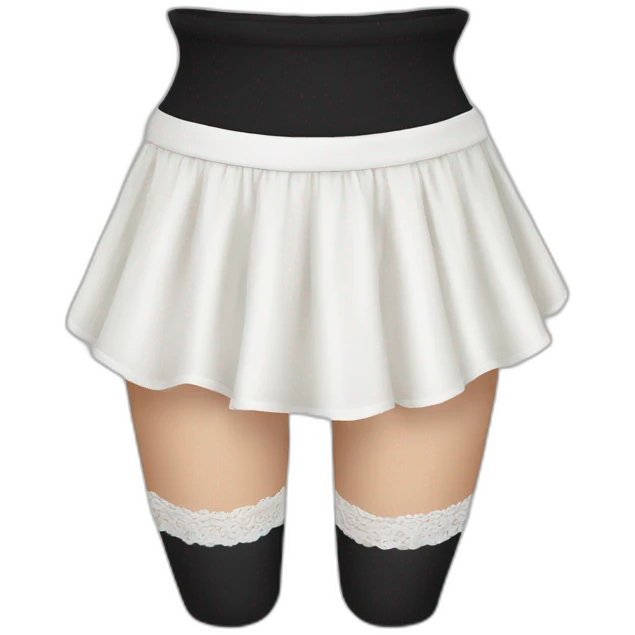 white-knickers-white-stockings-black-skirt emoji