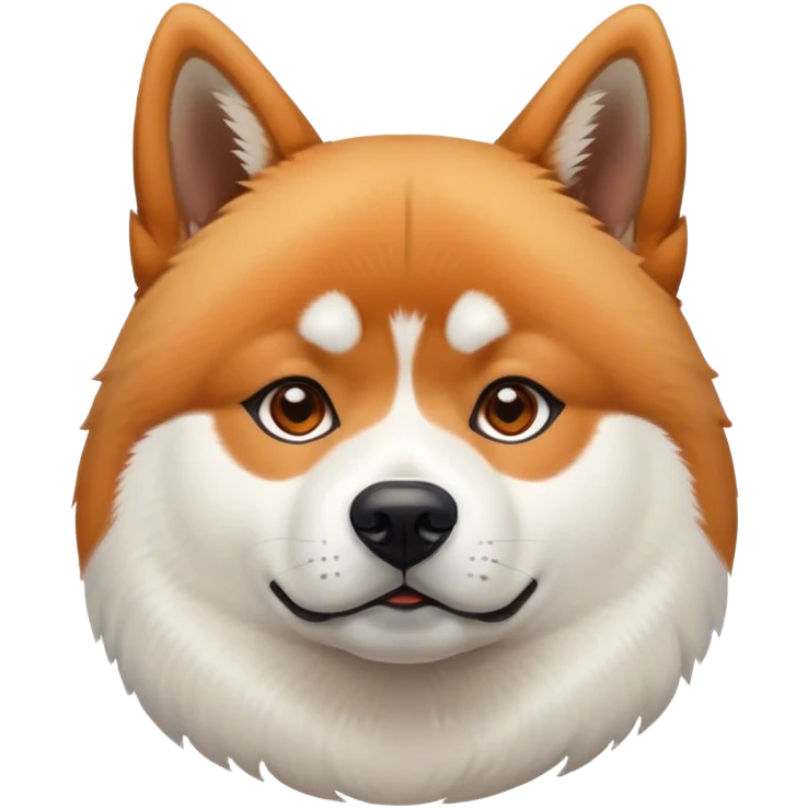 cute akita emoji