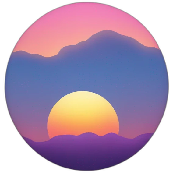 Sunset emoji