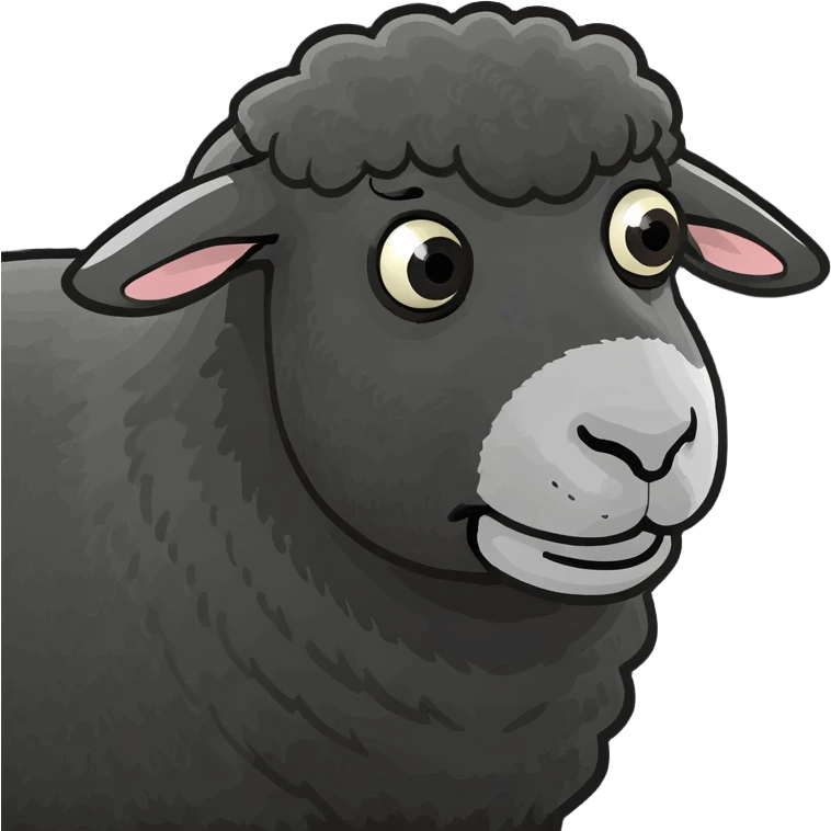 baa baa black sheep emoji