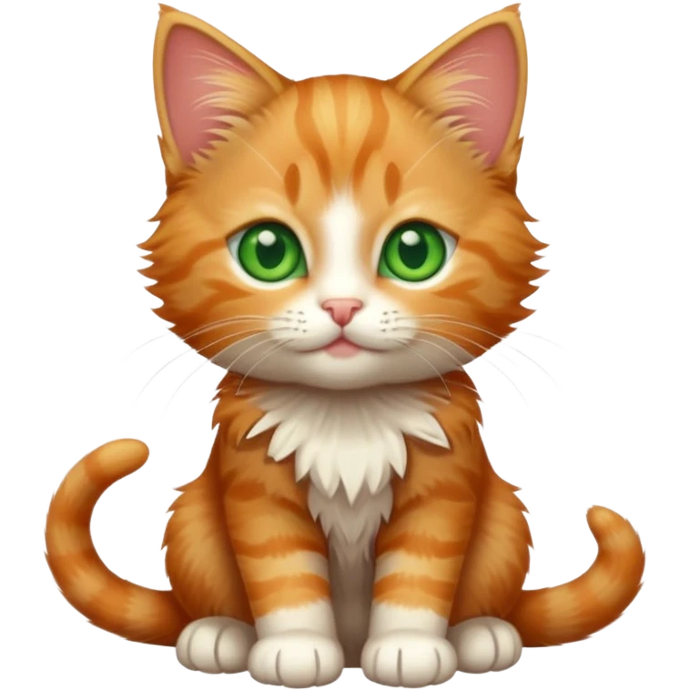 Ginger tabby kitten emoji