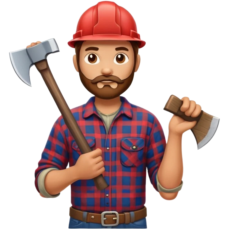 Lumberjack emoji