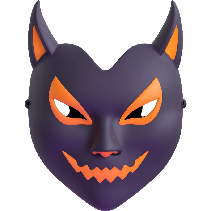 halloween mask emoji