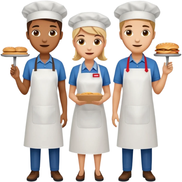 drive thru staff emoji