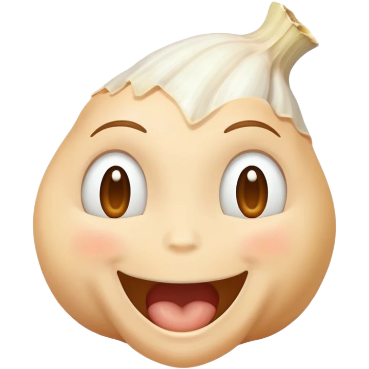 Garlic breath emoji