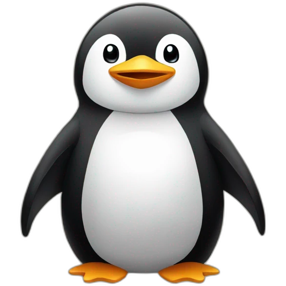 Pinguin-gamer emoji