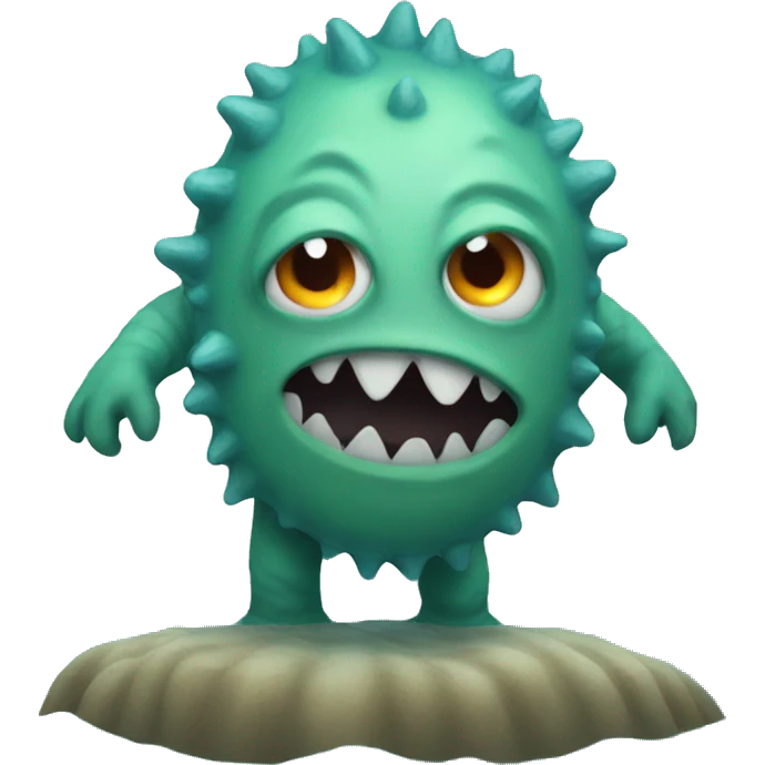 Monster in the sea emoji