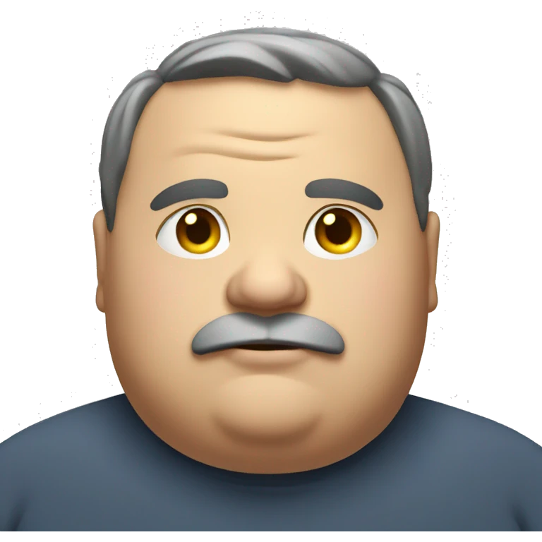 Fat man emoji