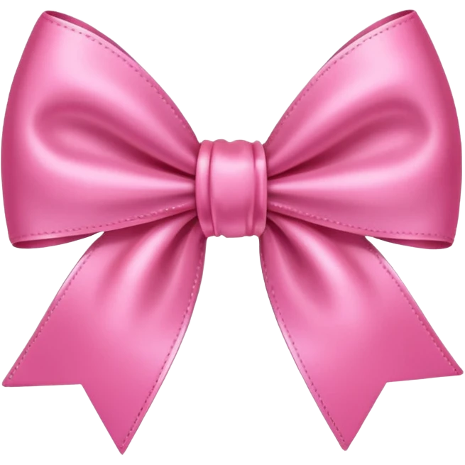 Laço rosa appo emoji