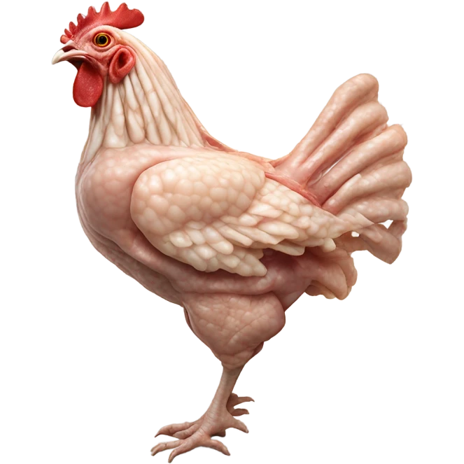 chicken carcass emoji