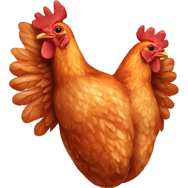 Chicken wings meat emoji