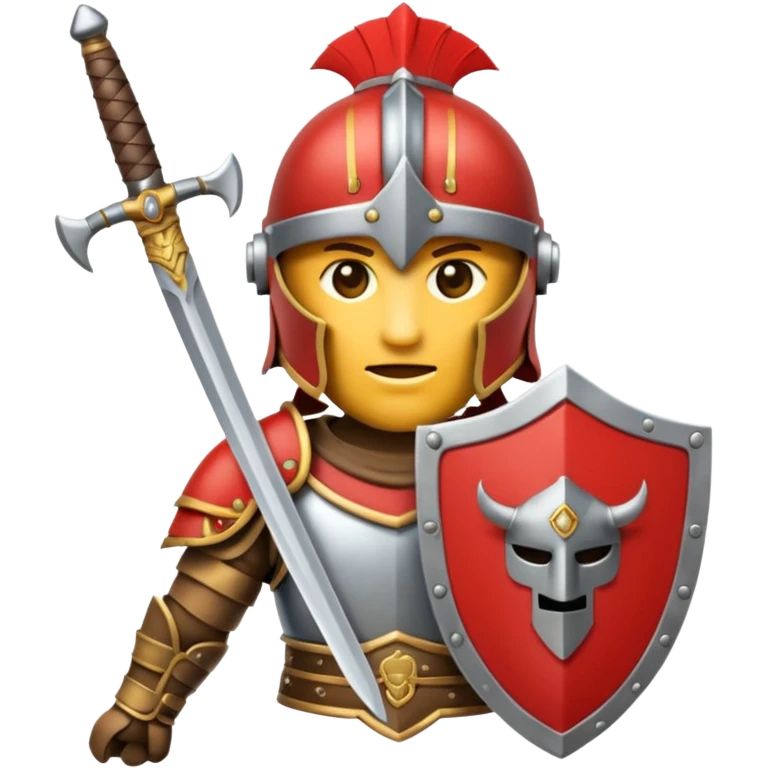 Emoji de iPhone de gladiador (a) emoji