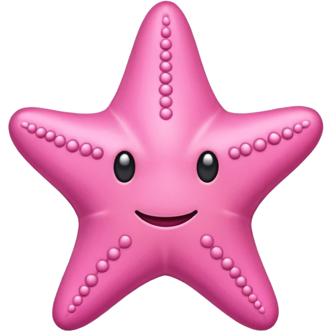 stea de mare roz emoji emoji