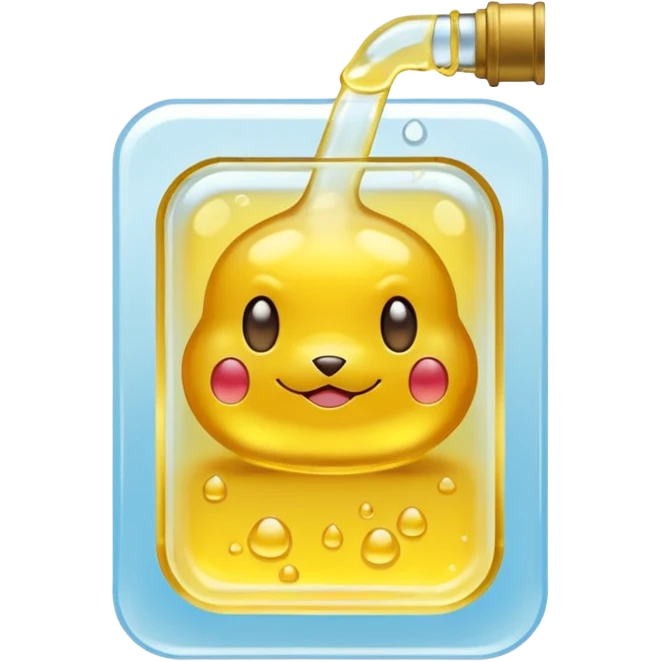 pokemon card made of piss emoji