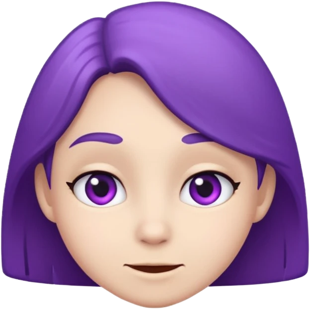 Demon violet 😈 emoji