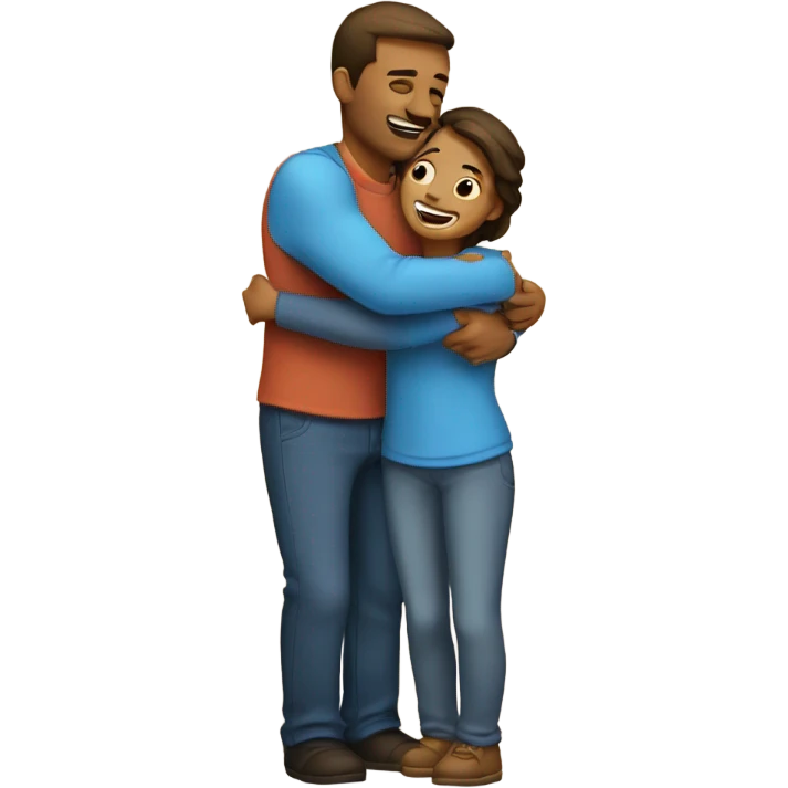 Family hug  emoji