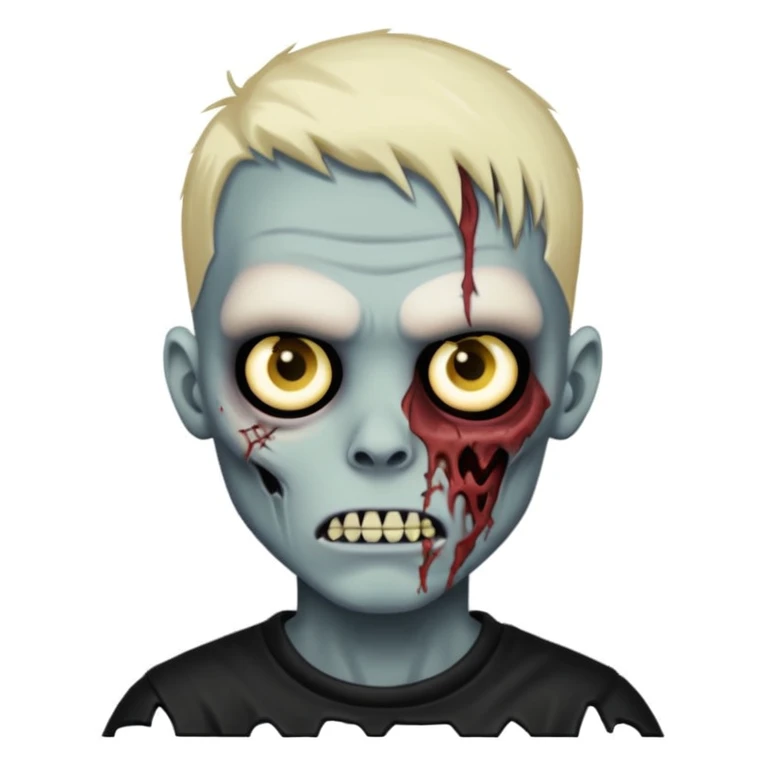 Zombie boy with nu-metal vibe  emoji