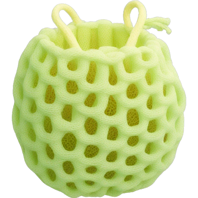 mesh loofah emoji