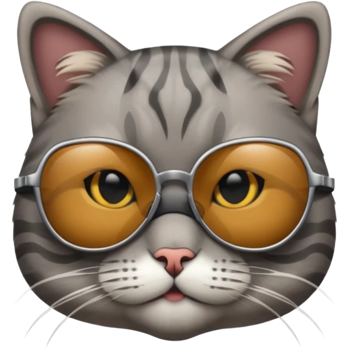 Cat wearing sunglasses emoji