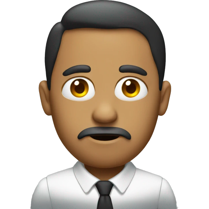 B2B director with doubt emoji