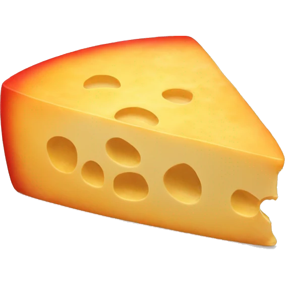 Red cheese  emoji