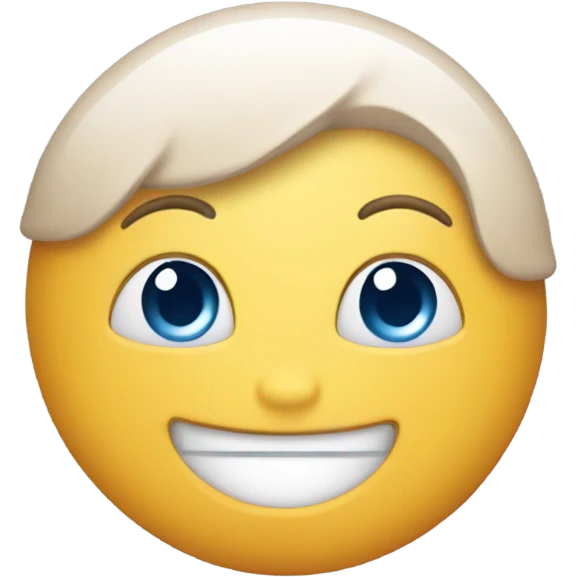 Blushing emoji smiling  emoji
