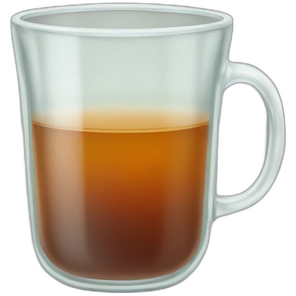 Tea Glass without tea emoji