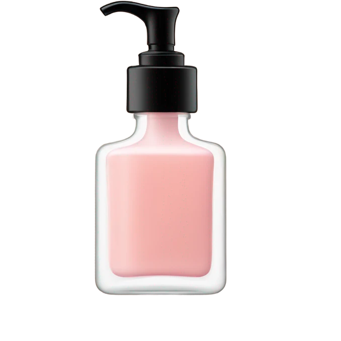 Liquid blush bottle emoji
