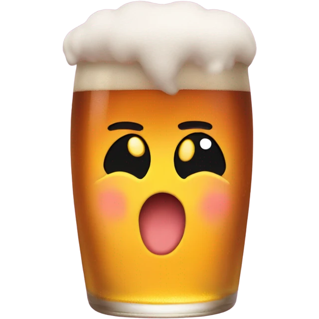 kirby beer emoji