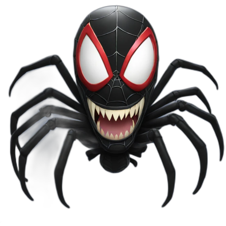 Venom spider-man emoji