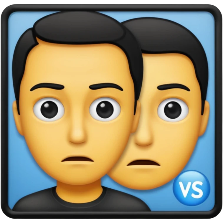 Real vs ai generator emoji
