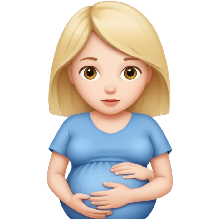 Pregnant girl emoji