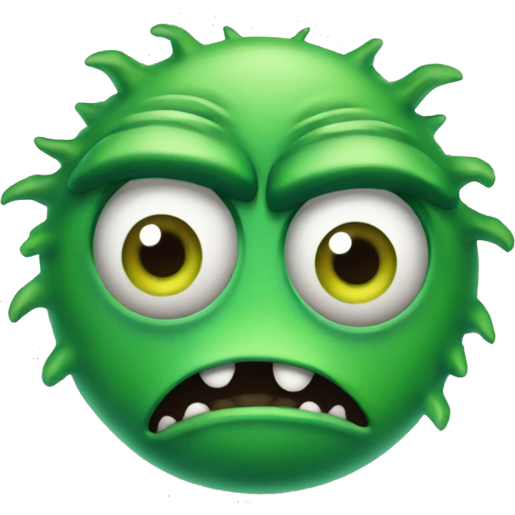 One Eyed green monster  emoji
