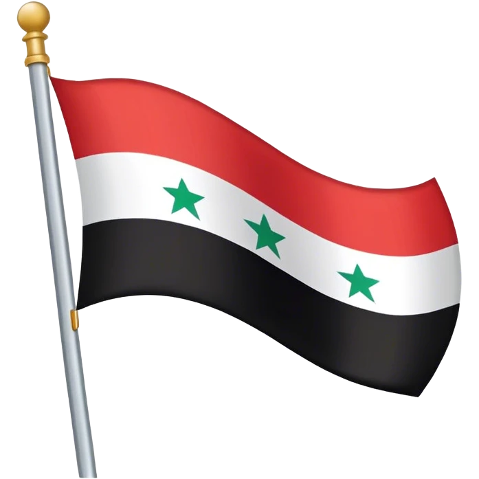 علم سورية الحرة emoji