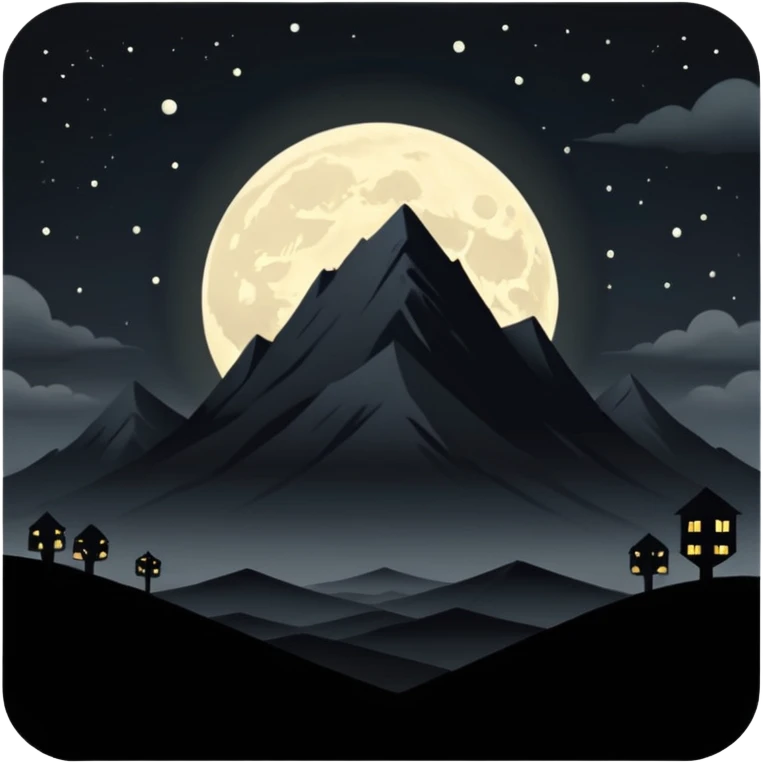 dark and eerie scene, the entire world covered in darkness. The sky is deep black with no stars or light, no moon, no glow just total void and silence. The atmosphere feels ominous and unsettling, as if darkness has swallowed everything. No characters, no visible light sources emoji