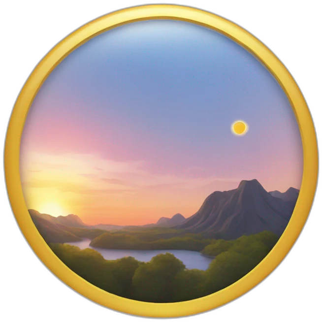 Sunrise and Mecka emoji