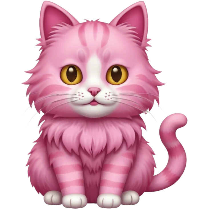 pink cat emoji