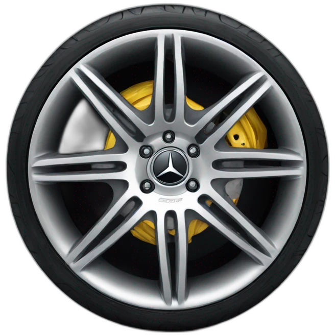 wheels mercedes emoji