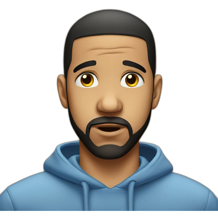 drake crying emoji