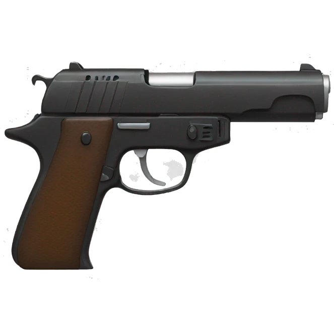 Emoji gun fowards emoji