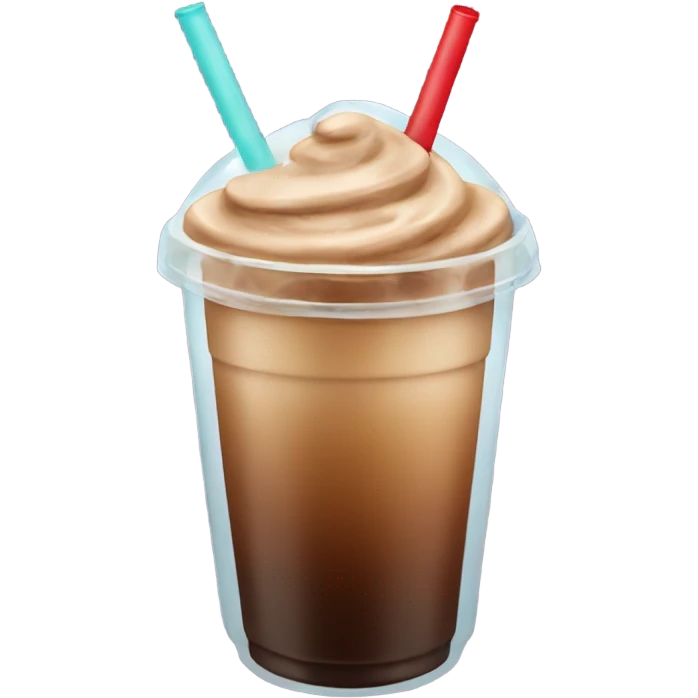 Iced coffee emoji