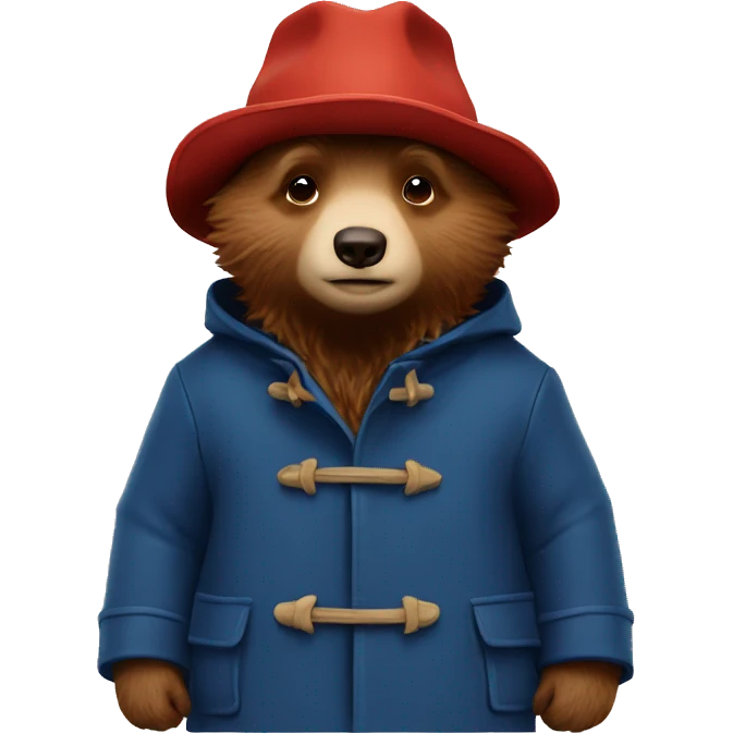 Paddington bear emoji