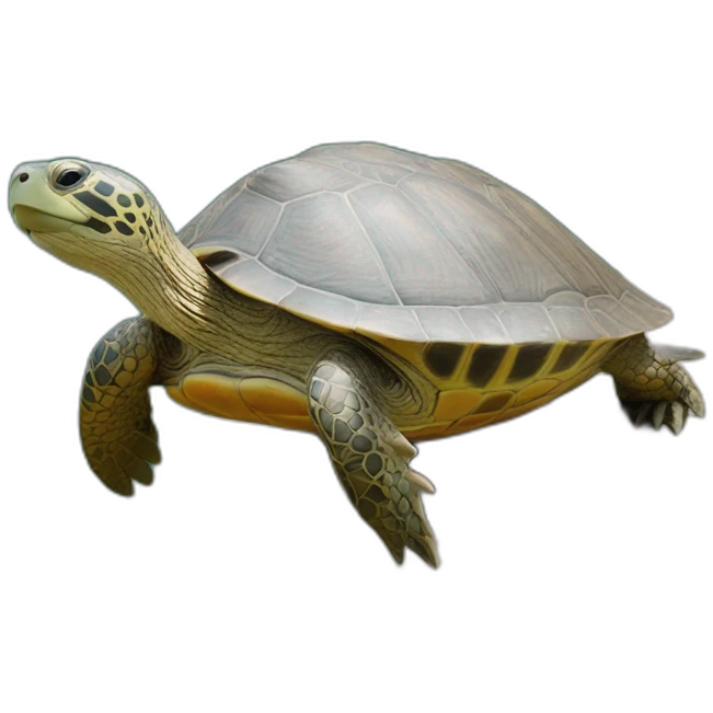 tortue sur loutre emoji