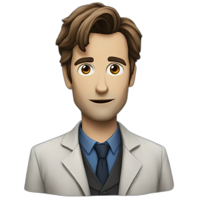 devid tennant in doctor who emoji